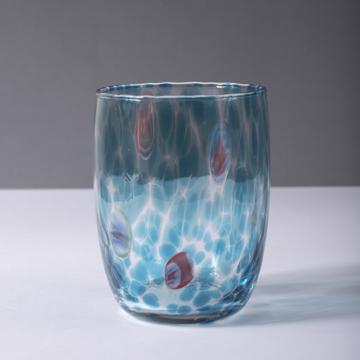 Verre Lolipops en verre de Murano, bleu gris [1]