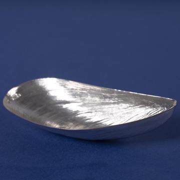 Saleron Moule en métal argenté
