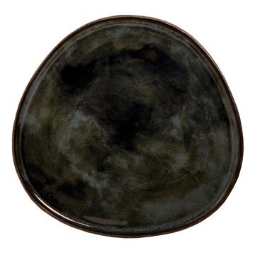Service Black Stone en grès, bleu foncé, 29 cm diam. [3]