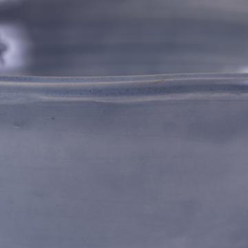 Bols ronds en faïence tournée, bleu gris, 11 cm [4]
