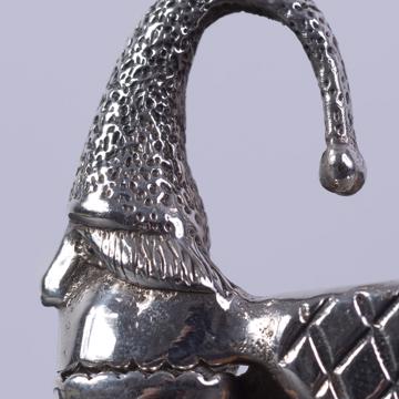 Casse pince Lutin en métal argenté, argent [3]