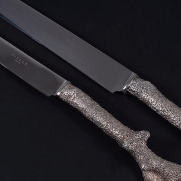 Couteau Corail d'Argent en métal argenté, argent, dessert [2]