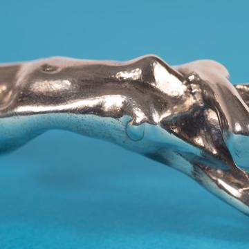 Cuillère miroir Sirène en métal argenté, argent [9]