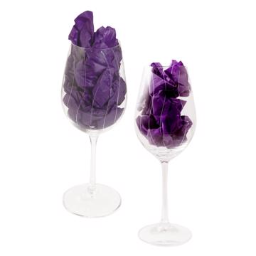 Verres à vin Onde en Cristal gravé, transparent, paire [4]