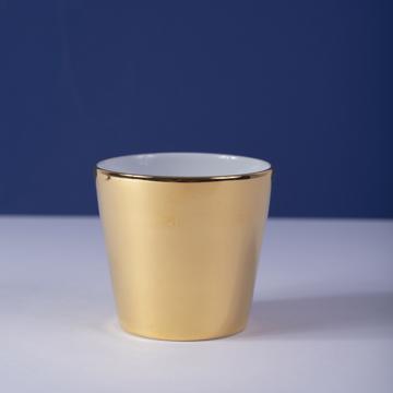 Gobelet Or et Platine en porcelaine, or, or brillant 22 cts [1]