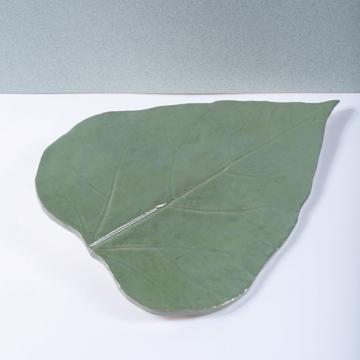 Plateau à Fromage Folio en grès, vert clair [1]