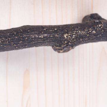 Poignée de tiroir branche en métal patiné, bronze, 10 cm [4]