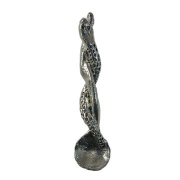 Pelle à sel Serpent en métal argenté, argent [3]