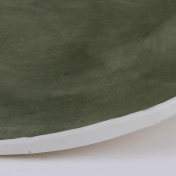 Service Primavera en porcelaine estampé, vert mousse, 22 cm [4]