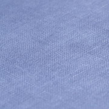 Serviette de table en lin teinté, bleu gris [1]
