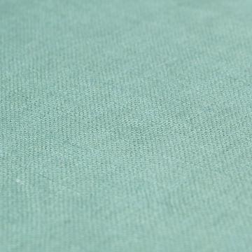Serviette de table en lin teinté, vert foncé [1]