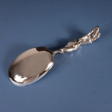 Cuillère miroir Sirène en métal argenté, argent [1]