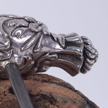 Tire bouchon Louis XV en métal argenté, argent [4]