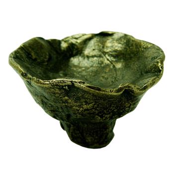 Large mushroom knob in casted metal, bronze [3]