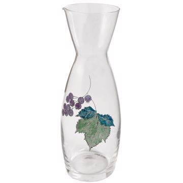 Berries Carafe in enamel cristallin, lila