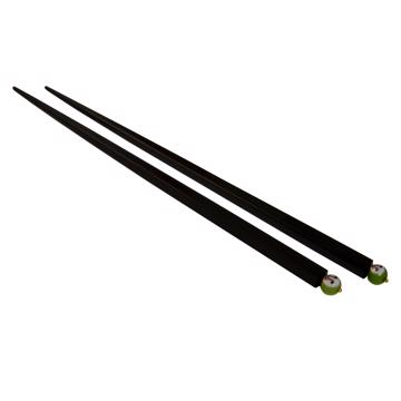 Faces Chopsticks in rosewood, light green [3]
