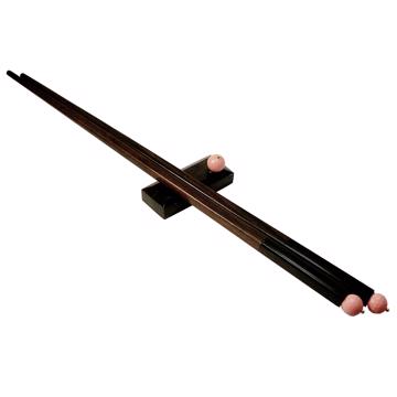 Natural Stones Chopsticks in rosewood, light pink [1]