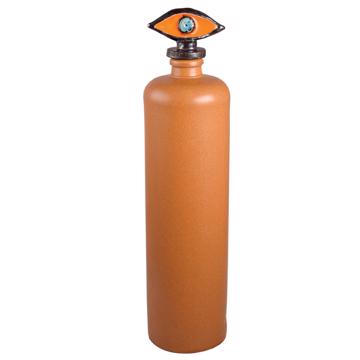 Eye Bottle in Earthenware and Stoneware, strong orange, 1 l [3]