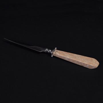 Quartet letter opener in coral stone, light pink [5]