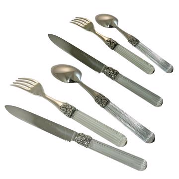 Set for 6 - Fidélio cutlery, transparent, cutlery set for 6 pers - 36 pieces [2]