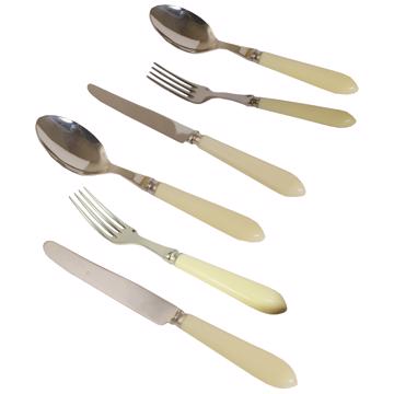 Set for 6 - Tipo cutlery, beige, cutlery set for 6 pers - 36 pieces [2]