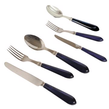 Set for 6 - Tipo cutlery, dark blue, cutlery set for 6 pers - 36 pieces [2]
