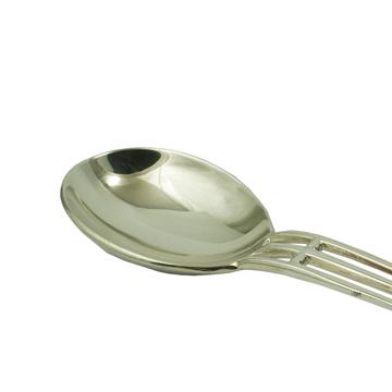 1927 spoon in silver plated, silver, dessert [4]