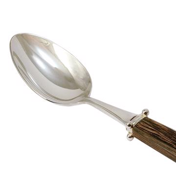 Plamtree spoon in natural wood, nature, dessert spoon  [3]