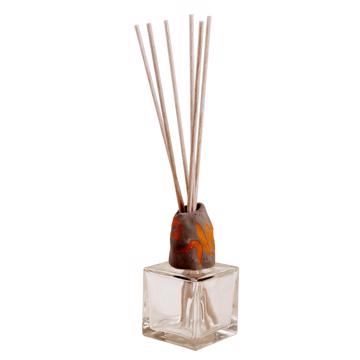 Fern Flagrance Diffuseur in earthenware and glass, gray, rose geranium [3]