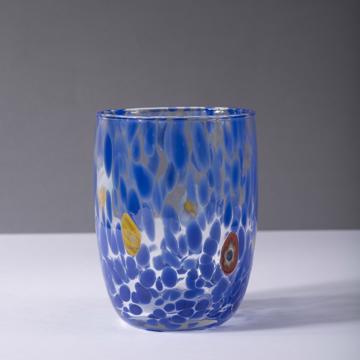Verre Lolipops en verre de Murano, bleu foncé [1]