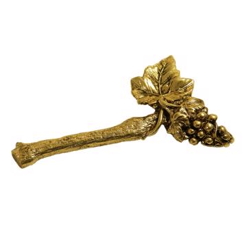 Wine branch knife rest in silver or gold plated, gold [3]