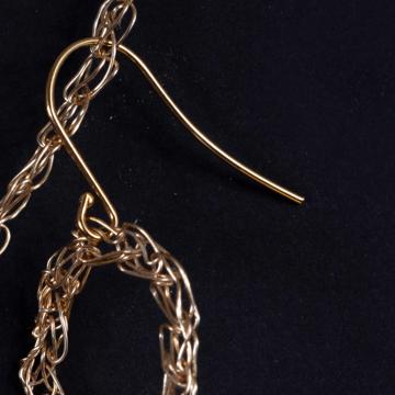 Boucles d'oreilles Anneaux, or, 5 anneaux [5]