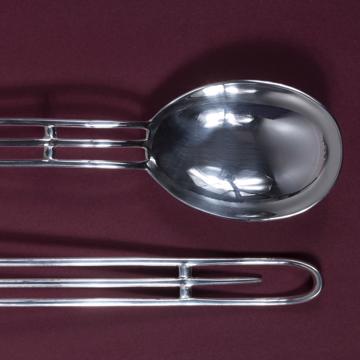 1927 salad set in silver plated, silver [2]