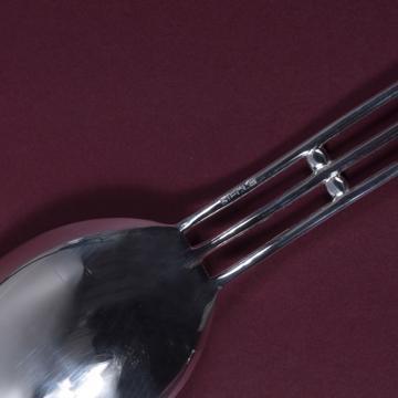 1927 salad set in silver plated, silver [4]