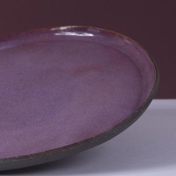 Black Stone table service in sandstone, violet, dessert [2]
