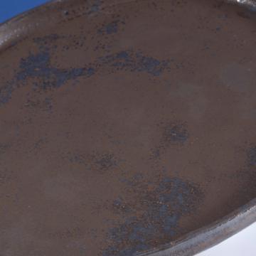 Service Or Noir en grès estampé, bronze, 26 cm [2]