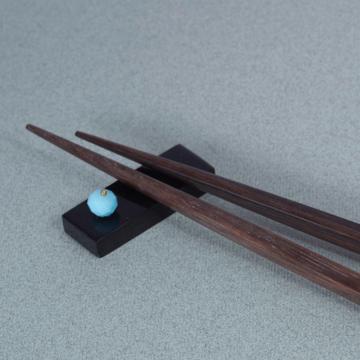 Crystal Chopsticks in rosewood, sky blue [4]