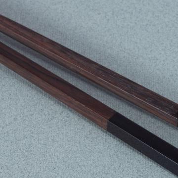 Crystal Chopsticks in rosewood, purple [4]
