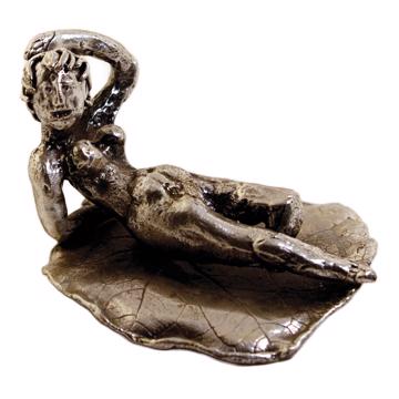 Silver plated bathers, silver, on her back [5]