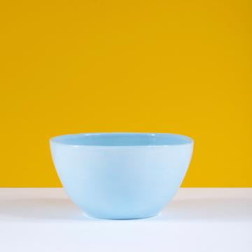 Round Bowl in earthenware, light blue, 11 cm [1]