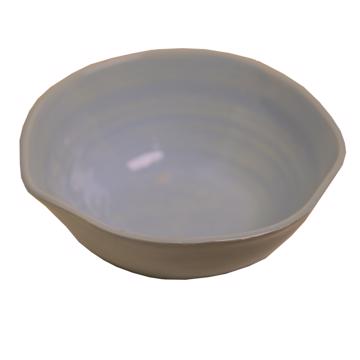 Round Bowl in earthenware, sky blue, 11 cm [3]