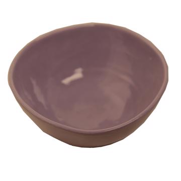 Round Bowl in earthenware, lila, 11 cm [3]