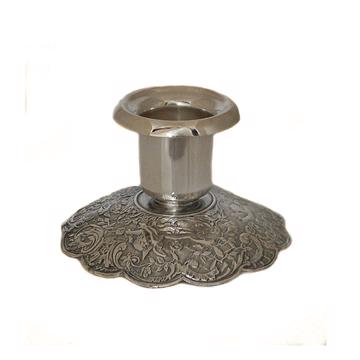 Frieze candlestick in silver plated, silver, love [3]