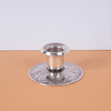 Frieze candlestick in silver plated, silver, rural [1]