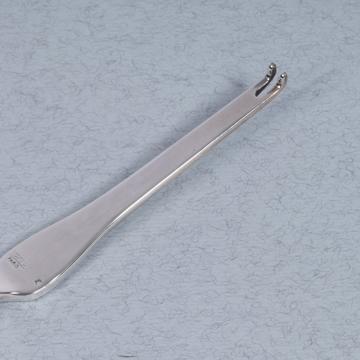 Fidelio lobster fork in cristal  and silver plated, transparent [4]