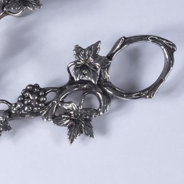 Grappe scissors in silver plated , silver [2]
