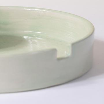 Chanteclerc eggcup in eathenware, mint green [4]