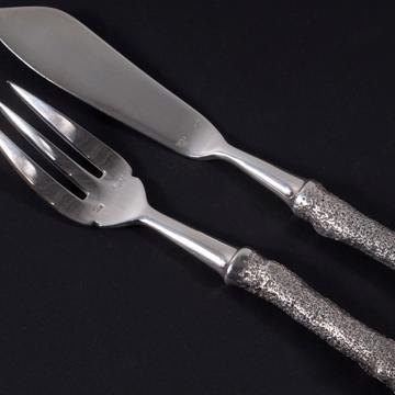 Silver Coral fish cutlery, silver [2]