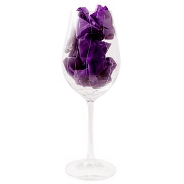 Verres à vin Onde en Cristal gravé, transparent, 21,5 cm de haut [3]