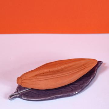 Seed Flagrance Diffuseur in earthenware, purple, fig [1]